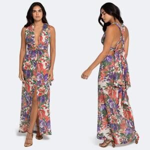 Just BEE Queen Sara Dress Floral C. Gauze
